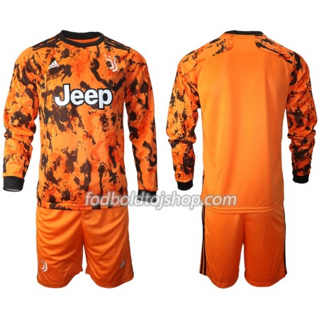 Juventus Børn 3. Fodboldsæt 2020-21 L/S (+ Korte bukser)